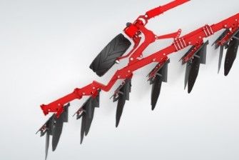 reversible semi mounted plough soil preparation tool Z beam